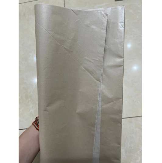 (Lẻ 5 tờ) giấy nến , giấy nhăn gói hoa kiểu hàn quốc cực xinh