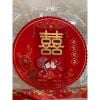 Chữ hỷ 3D ánh kim - trang trí phòng cưới ,xe hoa , đám cưới