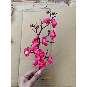 Cành Đào Giả Trang Trí Tết Dài 30Cm