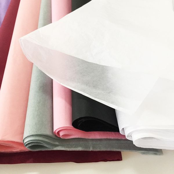 Lẻ 5 tờ Giấy mếch lụa - Giấy gói hoa, lót giỏ quà cực đẹp - Khổ 60x60cm