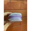 Ruy băng voan viền ngọc - loại không lõi bản 4cm