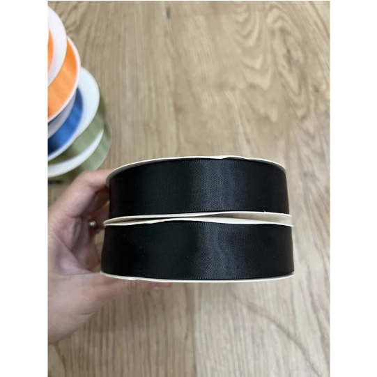 Cuộn 45met - Ruy băng lụa bản 2,5cm -loại đẹp