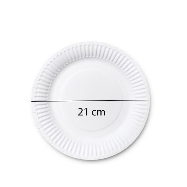Set 10 Đĩa giấy tròn - Đĩa giấy dùng 1 lần đựng đồ ăn, tiệc liên loan siêu tiện dụng