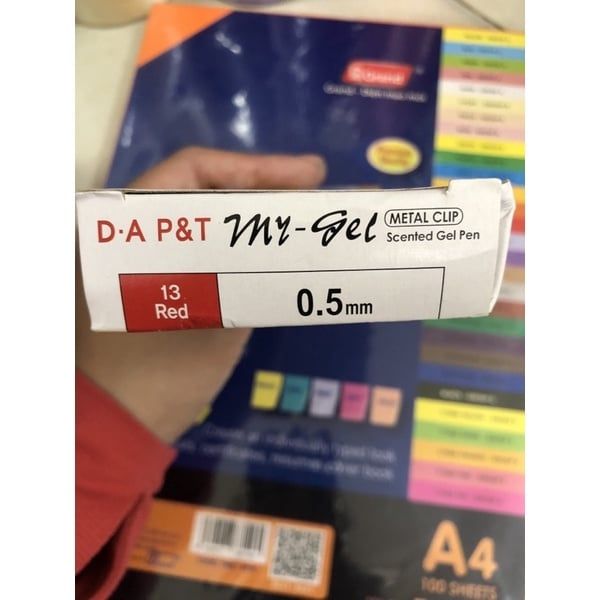 Hộp Bút viết Nước Dong-A My Gel 12 Chiếc / MyGel 0.5mm - Có Mùi Thơm (Sản xuất tại Hàn Quốc)