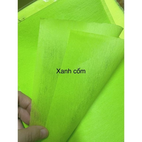 GIẤY MẾCH LỤA Tập 50 tờ - DÙNG ĐỂ GÓI HOA - KHỔ 60X60CM