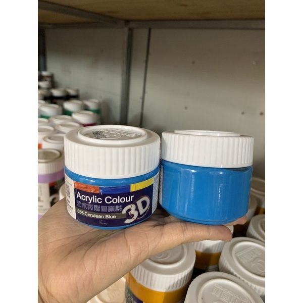 Màu Vẽ Acrylic 3D 100ml - Chính Hãng - Chất Lượng Tốt
