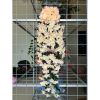 Hoa Giả - Chùm hoa đỗ quyên giả cao cấp dáng rủ treo tường - Decor Trang trí nhà cửa
