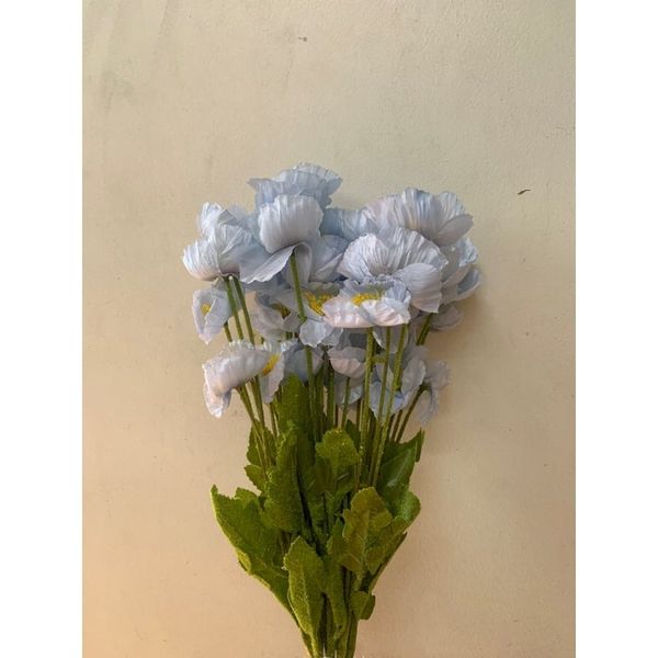 Hoa Anh Túc - Hoa giả để bàn, decor trang trí phòng, làm đạo cụ chụp ảnh cực đẹp