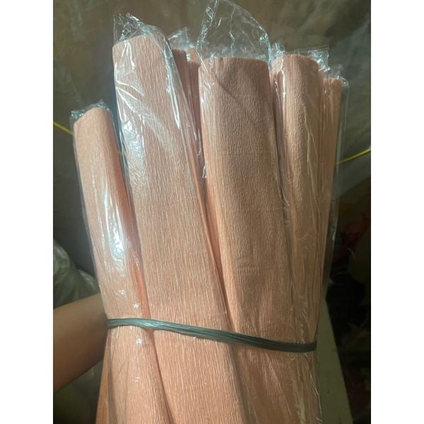 Cuộn Giấy Nhún Làm Hoa Đủ Màu - Giá Rẻ-khổ 50cm*2,5met