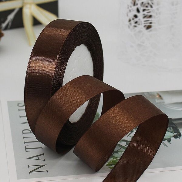 (Sỉ 1 cây) Ruy Băng Lụa , Nhiều Màu , Bản 2cm - Cuộn 22m