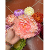 Đầu bông hoa cúc đại đoá giả đường kính 12cm