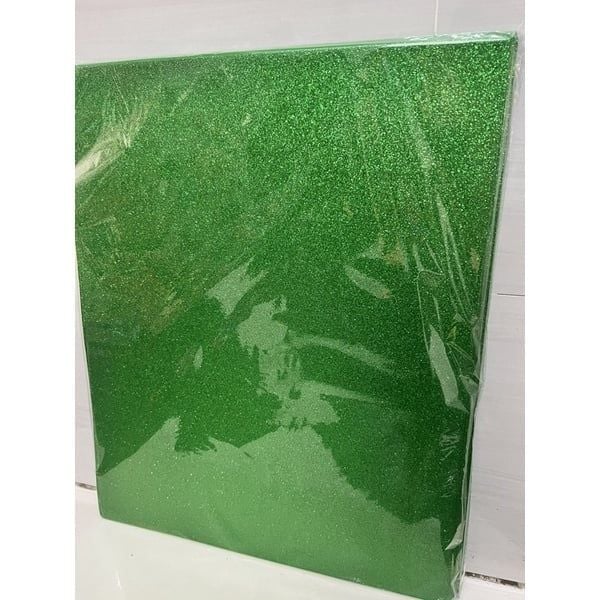 Xốp nhũ kim tuyến . Xốp EVA phủ nhũ .  Làm đồ Handmade - khổ 40x50cm
