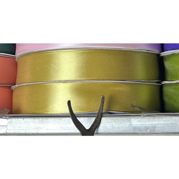 (Cuộn 100Met) Ruy băng lụa bản 2,5cm - loại đẹp - đủ màu