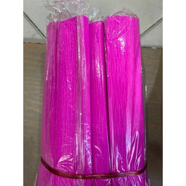 Cuộn Giấy Nhún Làm Hoa Đủ Màu - Giá Rẻ-khổ 50cm*2,5met
