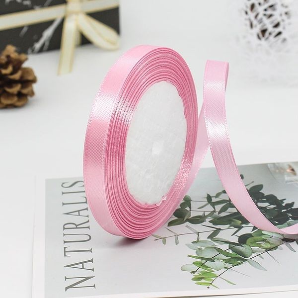 Sỉ 1 cây/10 Cuộn Ruy Băng lụa 1cm nhiều màu - cuộn 22m