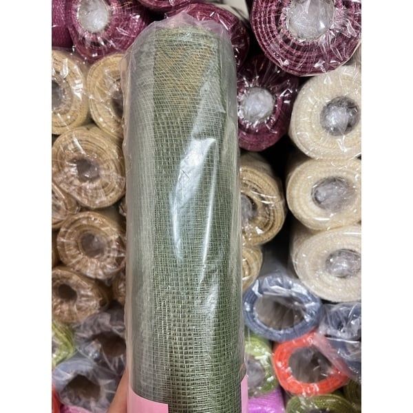 Giấy Gói Hoa - Lưới Gói Hoa - Lưới thô bó hoa kiểu Hàn Quốc , Trang trí giỏ quà ( cuộn 5met)