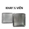 Khay nhựa - Khay mica đựng xốp cắm hoa tươi tiện lợi - khay mika