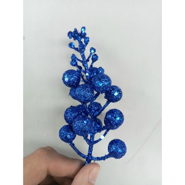 Quả Sung Nhũ Kim Tuyến, Quả Sơ Ri Trang Trí Oản - Trang Trí Giỏ Hoa