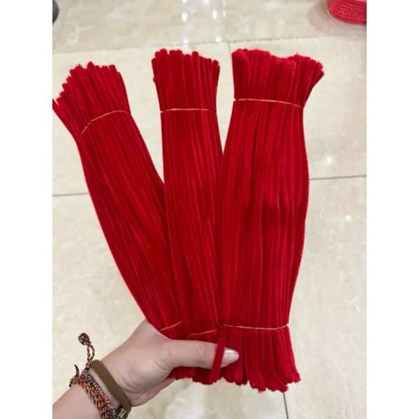 LOẠI 1 - 100 cành kẽm nhung , kẽm xù nhung trang trí làm đồ handmade dài 30cm