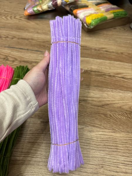 LOẠI 1 - 100 cành kẽm nhung , kẽm xù nhung trang trí làm đồ handmade dài 30cm