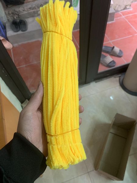 LOẠI 1 - 100 cành kẽm nhung , kẽm xù nhung trang trí làm đồ handmade dài 30cm