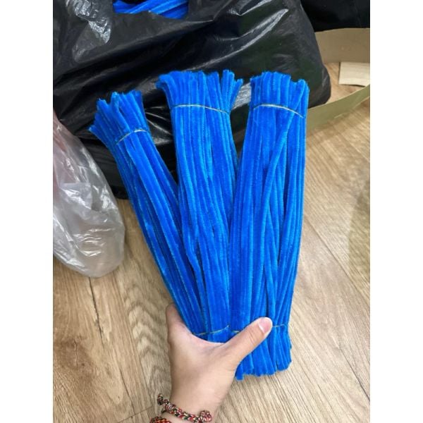LOẠI 1 - 100 cành kẽm nhung , kẽm xù nhung trang trí làm đồ handmade dài 30cm
