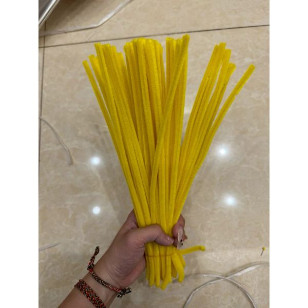 LOẠI 1 - 100 cành kẽm nhung , kẽm xù nhung trang trí làm đồ handmade dài 30cm