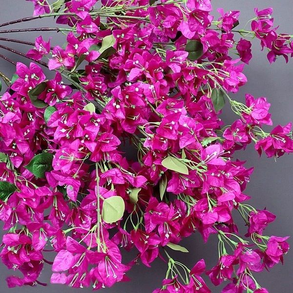 Hoa giả - Cành hoa giấy giả decor trang trí nhà cửa, sân vườn cực đẹp