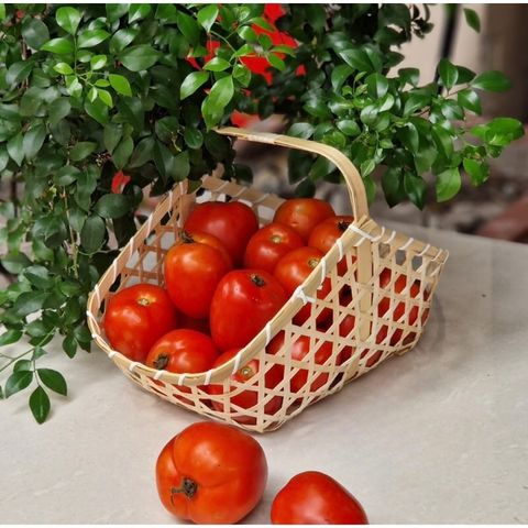 Lẵng tre - Làn tre đựng hoa quả - Decor chụp ảnh