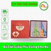 Bộ Cắt Giấy Thủ Công Cho Bé ( Gồm 240 tờ in sẵn + Kèm 2 kéo )
