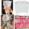 Giấy gói hoa - Set 10 tờ giấy mini lót bó hoa 1-3 bông chữ Happy Day - Khổ 13x25cm