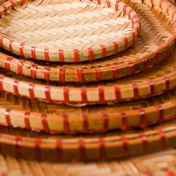 Mẹt mây tre đan -  siêu cứng cáp - trang trí decor lễ tết - đựng đồ ăn -  Nhiều Size