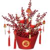 Mèo Thần Tài Xốp Decor Trang Trí Vòng Đào, Hoa Tết