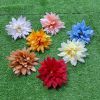 Hoa giả - Đầu bông hoa Cúc Pha Lê bằng lụa - Đầu bông hoa giả trang trí nhà cửa, trang trí tháp oản - Decor giỏ quà Tết