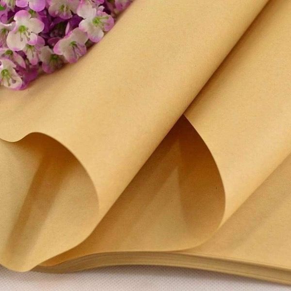 Tập 20 tờ giấy xi măng trơn gói hoa, bọc quà cực đẹp khổ 51x72cm