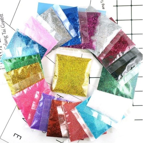100g Bột Nhũ Kim Tuyến Trang Trí - Làm Đồ Handmade
