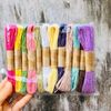 Dây thừng cói giấy kim tuyến đủ màu trang trí hộp quà, bó hoa, làm đồ handmade