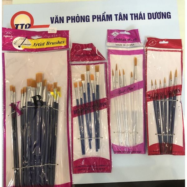 Bộ Bút Lông, Bút Vẽ Học Sinh