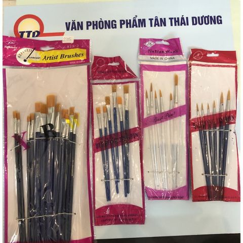Bộ Bút Lông, Bút Vẽ Học Sinh