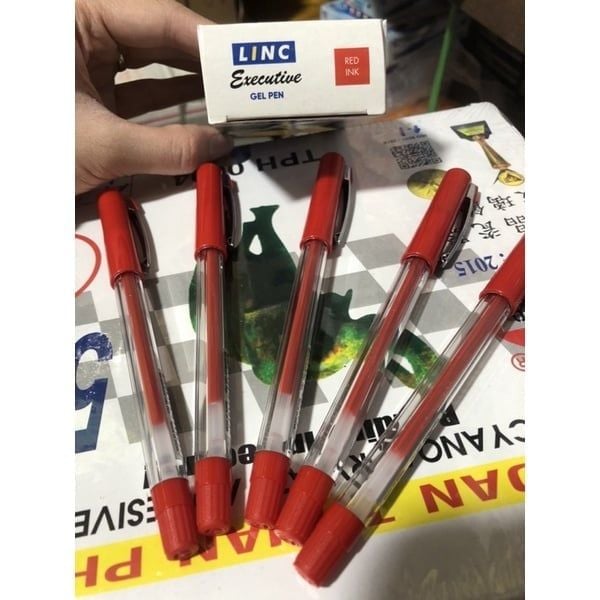 Bút Bi Nước LinC Executive ( Hộp 12 Chiếc) - Chính Hãng Ấn Độ