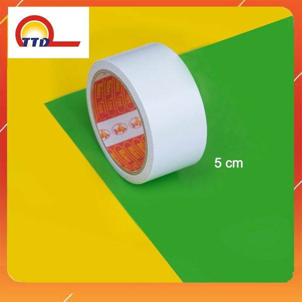 Cuộn Băng Dính 2 Mặt Các Cỡ_Dài 11 mét