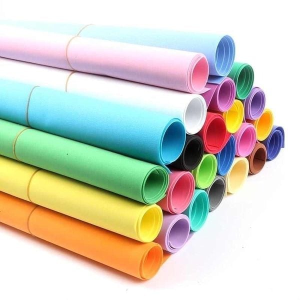 Xốp Bitis - Xốp EVA , Mút xốp màu khổ lớn làm đồ thủ công, làm đồ handmade độc đáo dễ thương - Dày 5mm