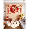 Mành tre decor trang trí Tết, phông mành chụp ảnh cực đẹp - Khổ 1,6m x 2m