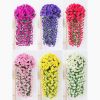Hoa Giả - Chùm hoa đỗ quyên giả cao cấp dáng rủ treo tường - Decor Trang trí nhà cửa
