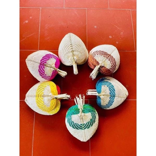 Quạt tre - Quạt nan truyền thống decor trang trí, treo tường, decor phòng cực đẹp