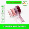 Ruy Băng Voan Bản 4cm - Ruy Băng Voan Viền Sóng Biển Trang Trí Bánh Kem - Bó Hoa