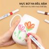 Bút màu Acrylic Marker - Màu Acrylic thế hệ mới chống thấm, vẽ trên mọi chất liệu, màu sắc tươi sáng