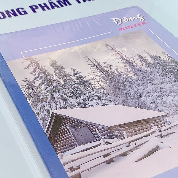 Vở kẻ ngang Hồng Hà 120 trang Pupil Bốn mùa (5 quyển)