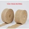 Ruy băng vải bao bố - Làm đồ handmade, thắt nơ hộp quà - Decor trang trí kiểu Vintage - 4cm x 5 mét