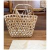 Giỏ quà mây tre đan đựng quà tặng, decor giỏ quà, trang trí cực đẹp